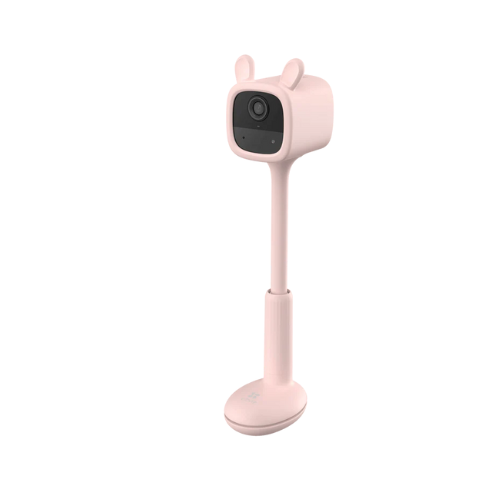 BABYCAM IP CON BATERIA WIFI 2.4 INTERIOR - ROSADO